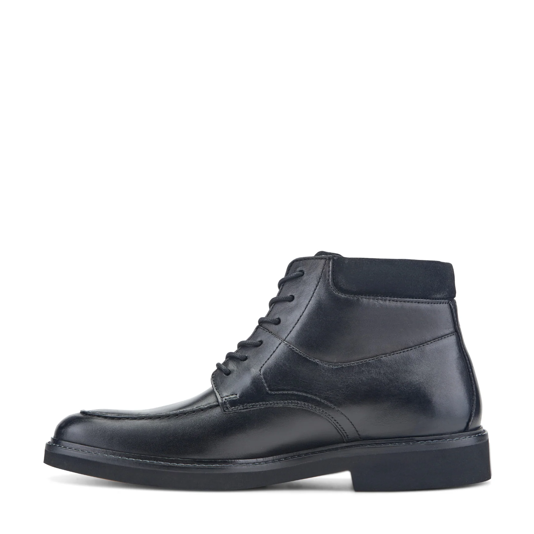 Men's Macklin Moc Toe Lace-Up Leather Boots - Image 4